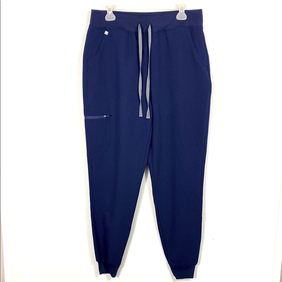 Figs Zamora Medical Deep Blue Joggers size Large Tall - Picture 1 of 15